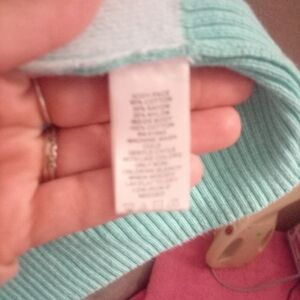 Source Unknown Green Cardigan Sweater Ribbed Knit